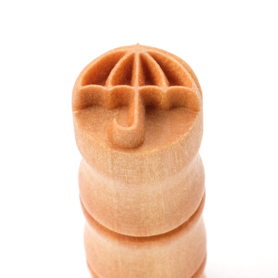 MKM Umbrella 1.5cm wood stamp